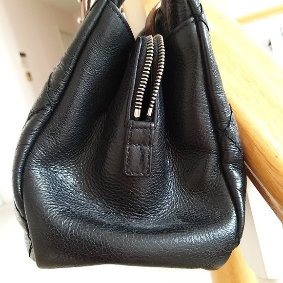 Auth Chanel Black Glazed Calfskin On the Road Tote Bag - Pre-owned - Picture 7 of 16